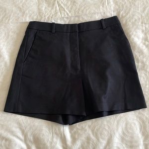 Zara basic black shorts high waisted